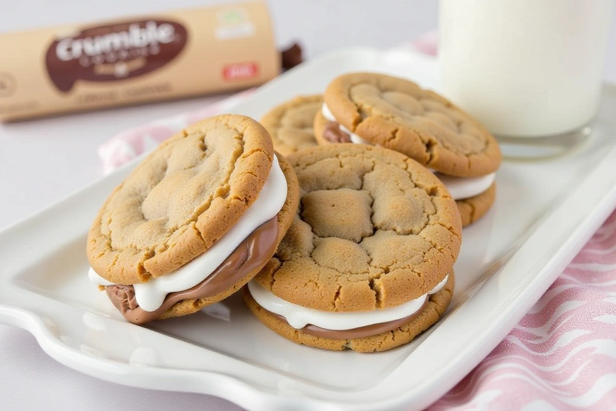 Crumbl Cookies S’mores Taste