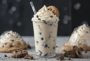 Crumbl Cookies Chilled Cookies and Cream Milkshake