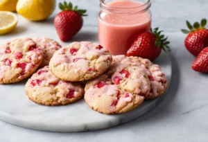 Crumbl Cookies Strawberry Lemonade Tast