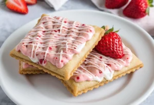 Crumbl Cookies Strawberry Poptart Taste